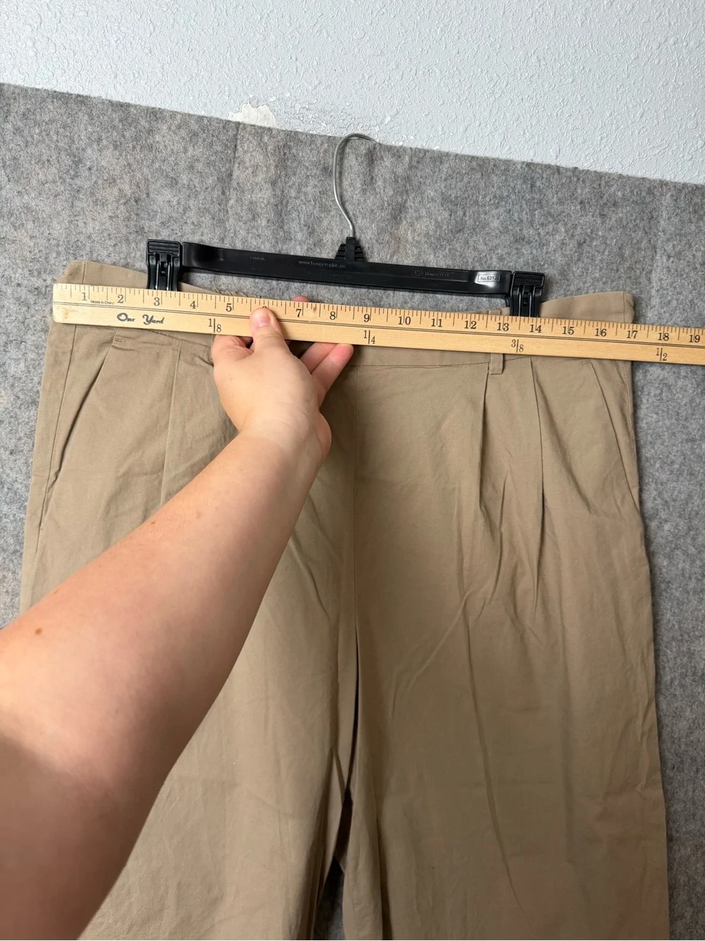 J. Crew Womens 10 Khaki Wide-Leg Pleated Cropped Pants